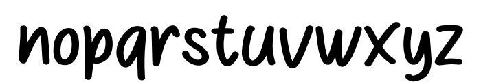 Comic Real Font LOWERCASE