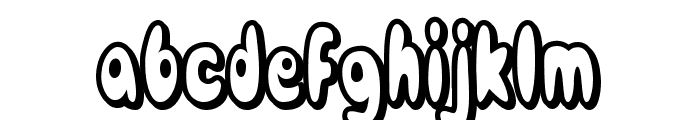Comic White Rabbit Font LOWERCASE