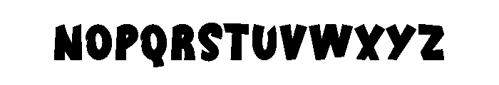 Comica Boom Font LOWERCASE