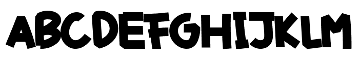 Comicoon Regular Font UPPERCASE