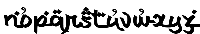 Coming Muharram Font LOWERCASE