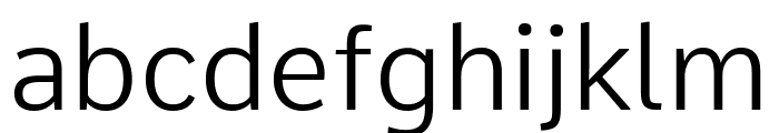 Comme Light Font LOWERCASE