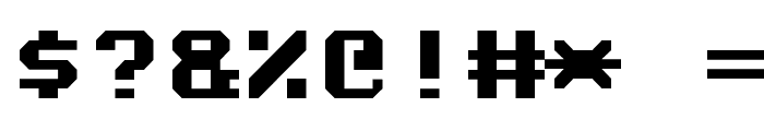 Commodore 64 Angled Font OTHER CHARS