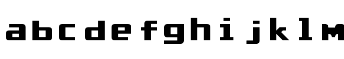 Commodore 64 Rounded Font LOWERCASE