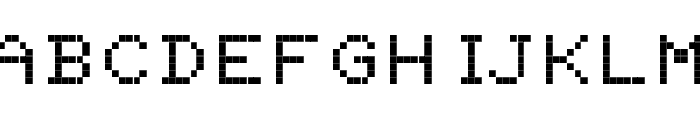 Commodore PET Font UPPERCASE