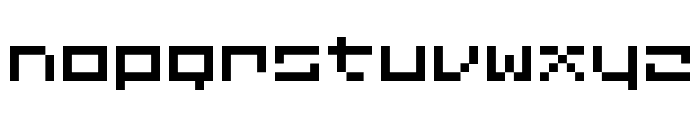 Common Pixel Font LOWERCASE