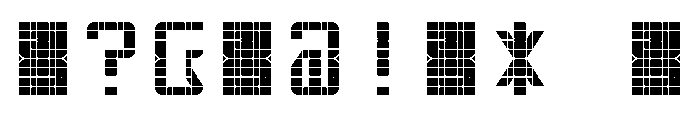 Commuter Font OTHER CHARS