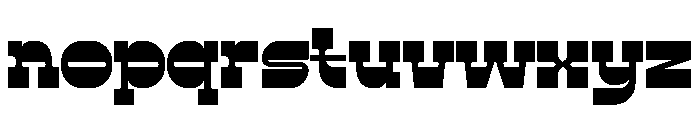Comoz Font LOWERCASE
