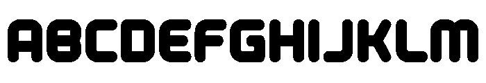 Compacity Extra Condensed Font UPPERCASE