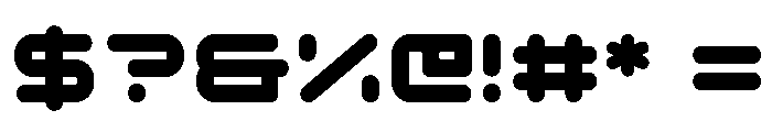 Compacity Regular Font OTHER CHARS