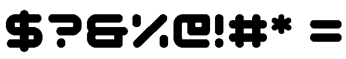 Compacity Semi Condensed Font OTHER CHARS