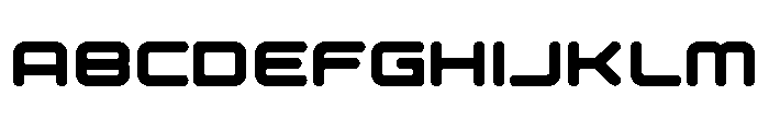 Compacity VF Regular Font UPPERCASE
