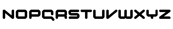 Compacity VF Regular Font UPPERCASE