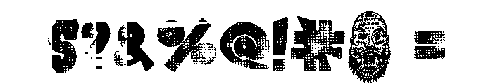 Complete Destroy Font OTHER CHARS