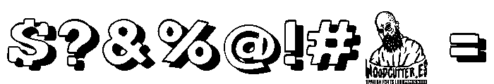 Compro Oro Font OTHER CHARS