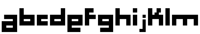 Computer Aid Font LOWERCASE