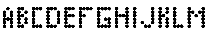 Computer Art Project Try 2 Regular1 Font UPPERCASE
