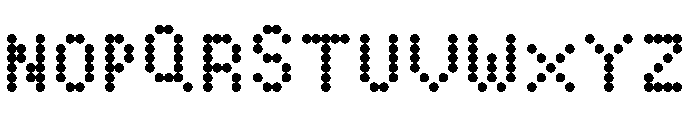 Computer Art Project Try 2 Regular1 Font UPPERCASE
