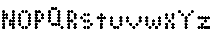 Computer Art Project Try 2 Regular1 Font LOWERCASE