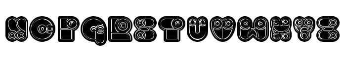 Computer Book Regular Font LOWERCASE