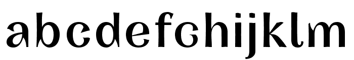 Concreate Fill Font LOWERCASE