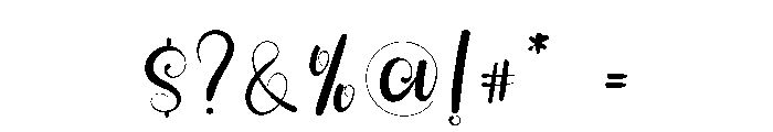 Confidence Font OTHER CHARS