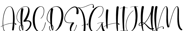 Configuration Font UPPERCASE