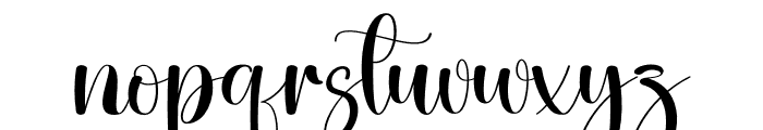 Configuration Font LOWERCASE