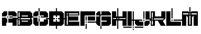 Conflict 3040 Font UPPERCASE
