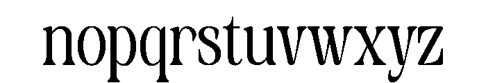 Congenty Demo Font LOWERCASE