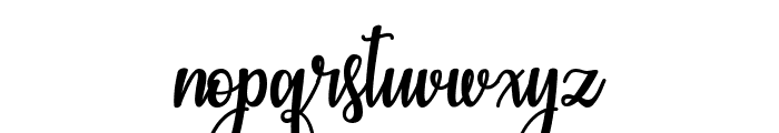 Congrats Calligraphy Font LOWERCASE