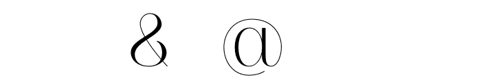 Conjiote Personal Use Font OTHER CHARS
