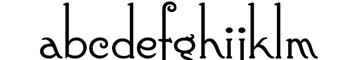 Connie Font LOWERCASE