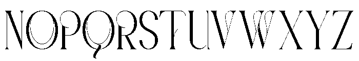 Considered Connected Demo Regular Font UPPERCASE