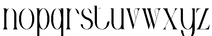 Considered Connected Demo Regular Font LOWERCASE
