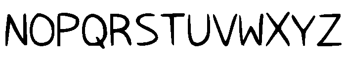 ConsoleFu Font UPPERCASE