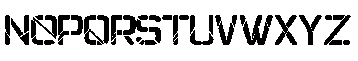 Conspiracy Theories Font UPPERCASE