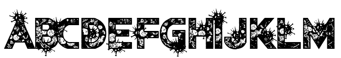 Contagion Font UPPERCASE