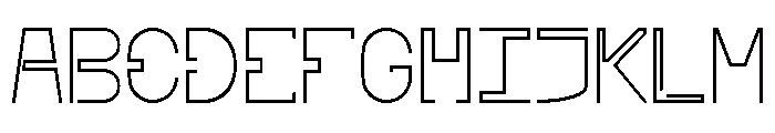 Continuity Font UPPERCASE