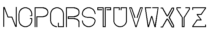 Continuity Font UPPERCASE