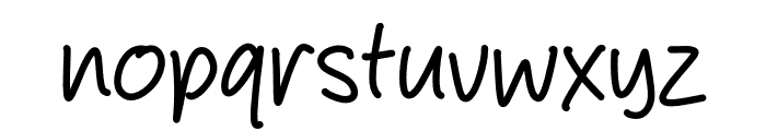 Contour Line Font LOWERCASE