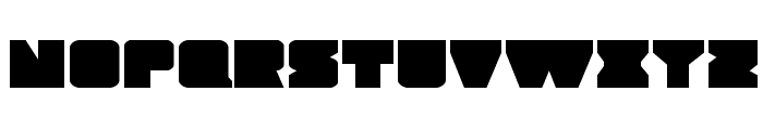 Contour of Duty Expanded Font LOWERCASE