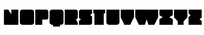 Contour of Duty Font UPPERCASE