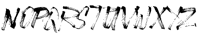 Contradiction Font UPPERCASE