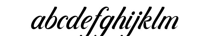 ControwellScript-Regular Font LOWERCASE
