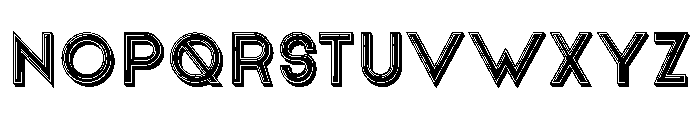 Conventionality Regular Font UPPERCASE