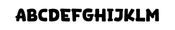 Cookie Chlato Font UPPERCASE