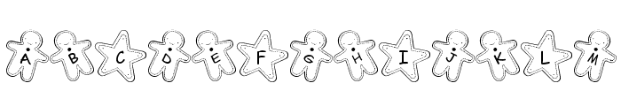 Cookie Font Font UPPERCASE