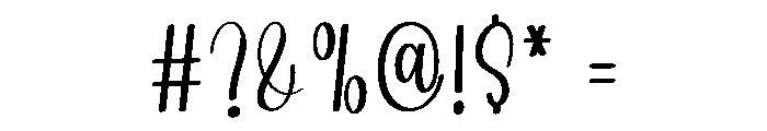 Cookies Coating Font OTHER CHARS