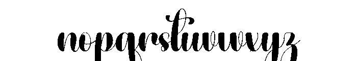 Cookies Coating Font LOWERCASE